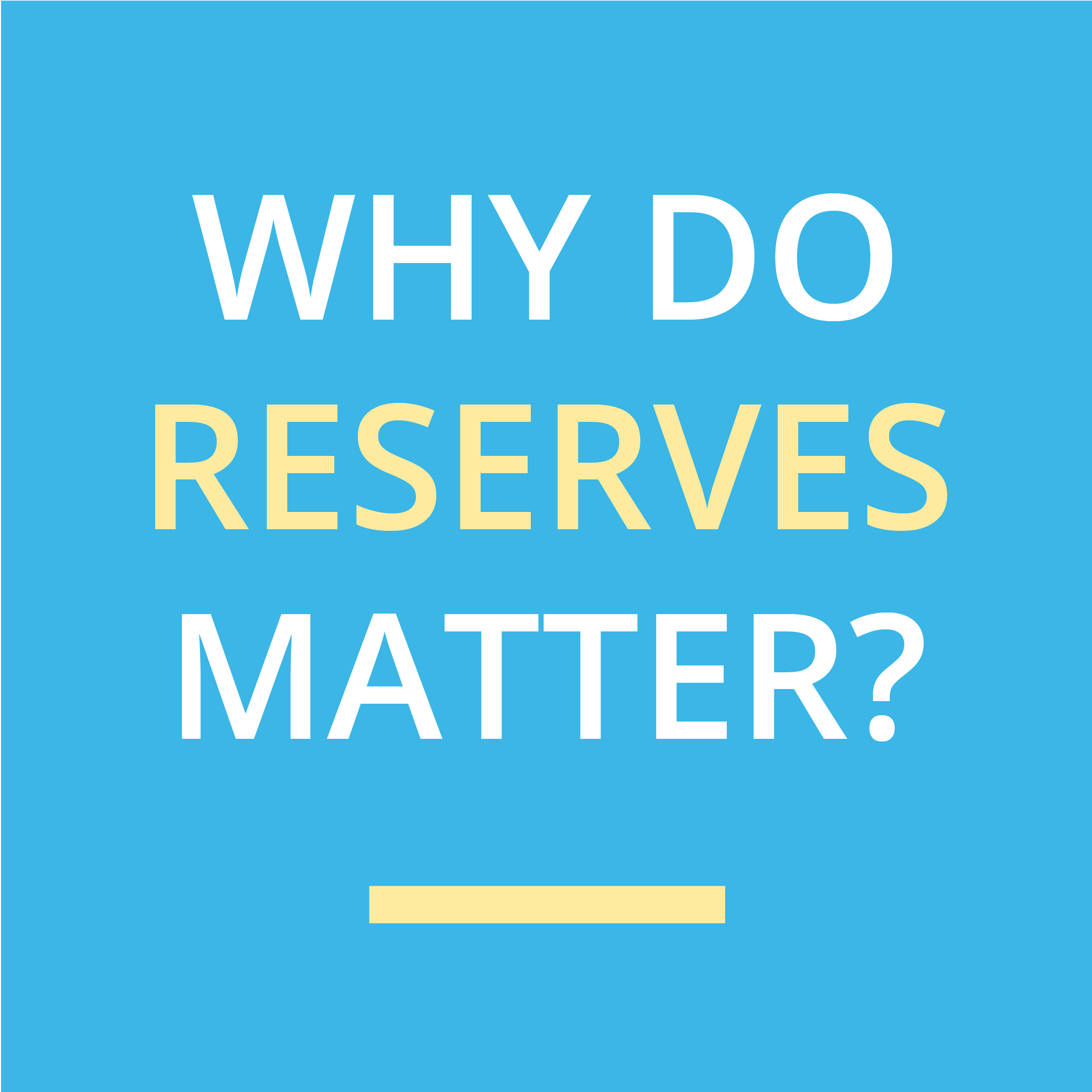Why Do Reserves Matter?